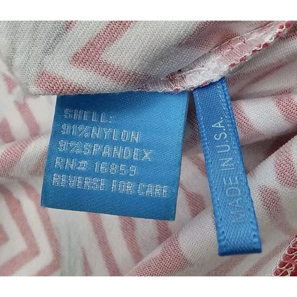 J. McLaughlin Red and White Patterned Blouse - Picture 6 of 6